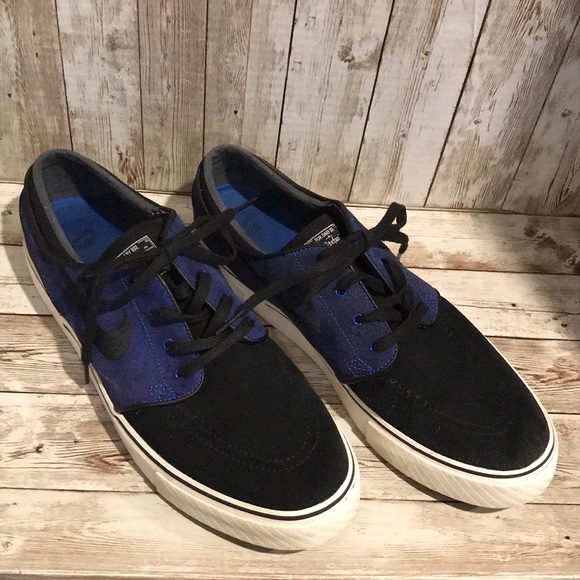 janoski triple black suede
